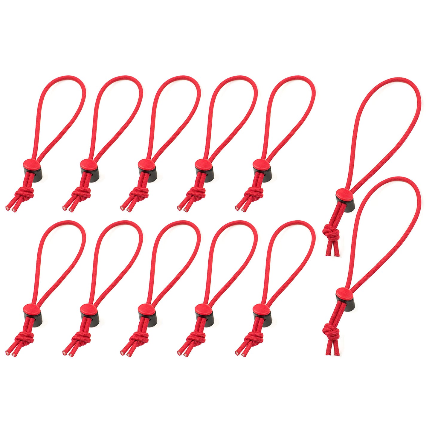 
                  
                    10 regular sized and 2 longer red whips for flexibility in organization
                  
                